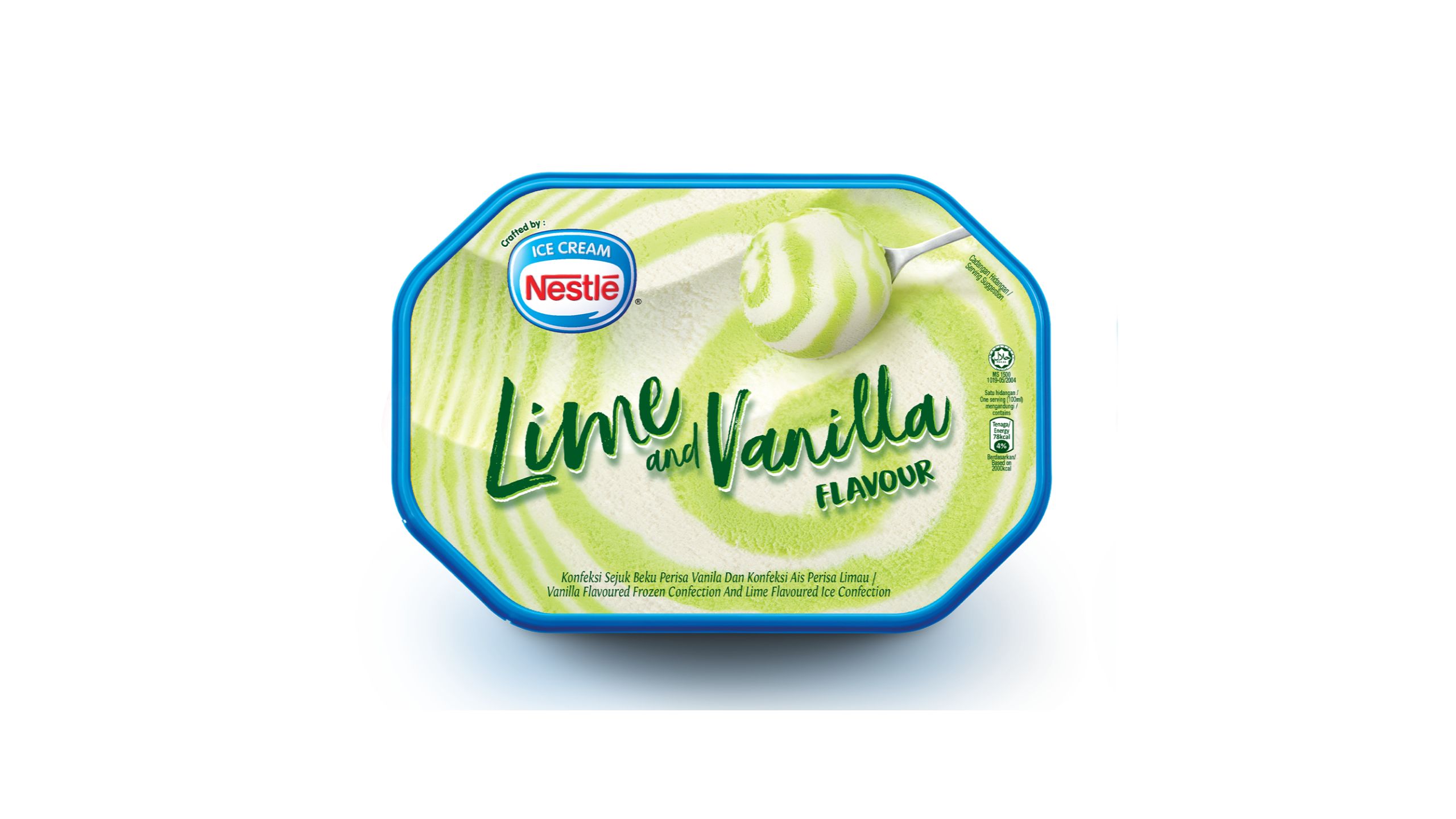 Buy Nestle Ice Cream Lime and Vanilla 1.5L from pandamart KD online in